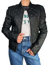 Chaqueta Cuero Tachas