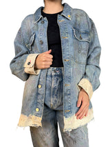 Chaqueta Denim Estampado