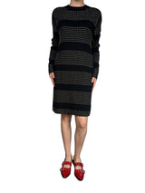 Vestido Tejido Tachas