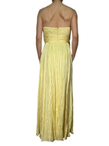 Vestido Strapless Seda