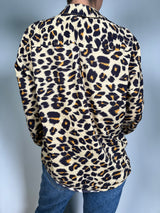 Blusa Viscosa Animal Print