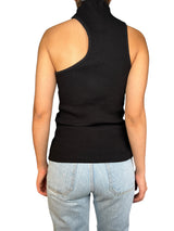 Polera Rib Asimétrica