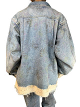 Chaqueta Denim Estampado
