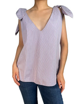 Blusa Amarras Lineas Rojas