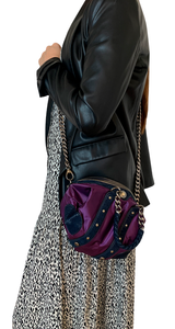 Bandolera Nylon Cuero