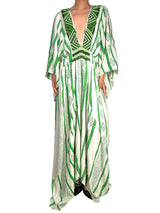 Vestido Estampado Mostacillas