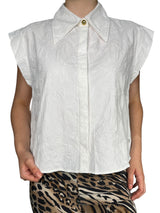 Blusa Orchard Bordada