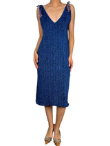 Vestido Fibras Metalizadas