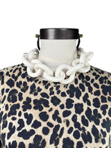 Collar Eslabón Blanco