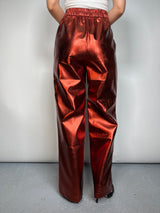 Pantalón Ecocuero Metalizado