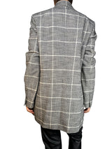 Blazer Pied De Poule