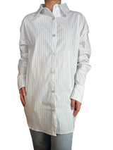 Blusa Tencel María celeste