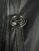 Parka Cuello Alto Con Piel Desmontable