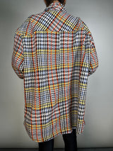 Chaqueta Multicolor Plus Size