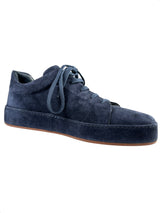 Zapatillas Azules Gamuza