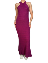 Vestido Tejido Morado
