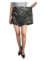 Short Lentejuelas Y Tachas