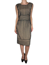 Vestido Rayas Negras