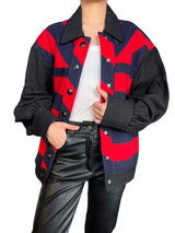 Chaqueta Lana Bordada