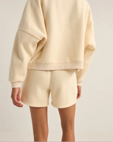 Shorts Logo Fleece Oatmeal