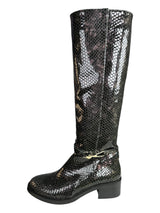 Botas Camille Cuero Tornasol