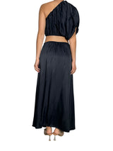 Vestido Viscosa Asimétrico