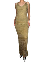 Vestido Fibras Metalizadas