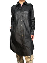 Camisa Larga Ema Cuero