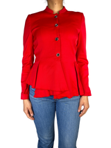 Chaqueta Roja Viscosa