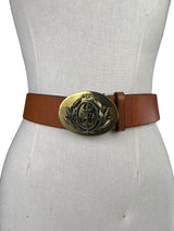 Cinturón Cuero Camel