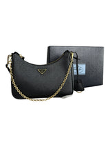 Cartera Negra Cuero