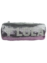 Cartera Cilindro Malla Iridiscente