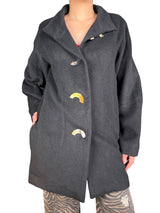 Abrigo Alpaca Y Lana