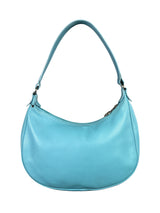 Bolso Celeste Cuero