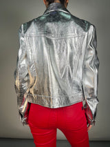 Chaqueta Jey Silver Cuero
