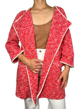 Tapado Tweed Rojo