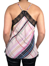 Top Mila Tartan