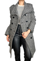 Abrigo Lana Tweed