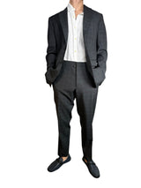 Traje Lana Virgen Gris