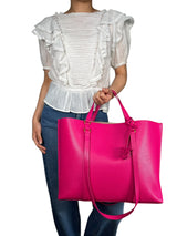 Bolso Cuero Pink