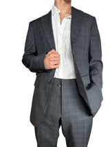 Traje Lana Virgen Gris