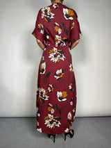 Vestido Bankoni Burdeo