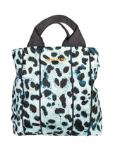 Cartera Animal Print Blue