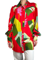 Blusa Lino Estampado