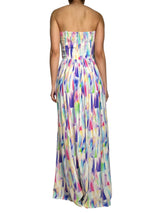 Vestido Strapless Seda