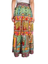 Falda Estampada Multicolor