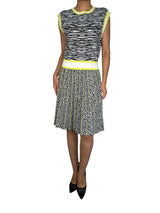 Vestido Animal Print Tejido