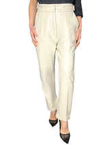 Pantalón Recto Cuero