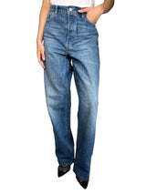 Jeans Mid Rise Loose Stovepipe