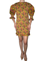 Vestido Dalia Yellow Flowers